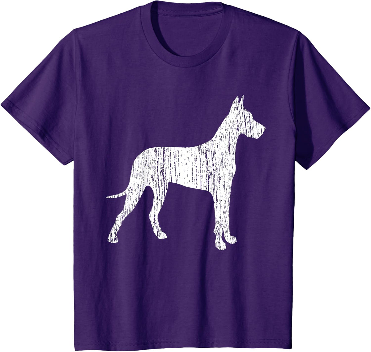 Great Dane Dog Owner Gift Vintage T-Shirt - Purple