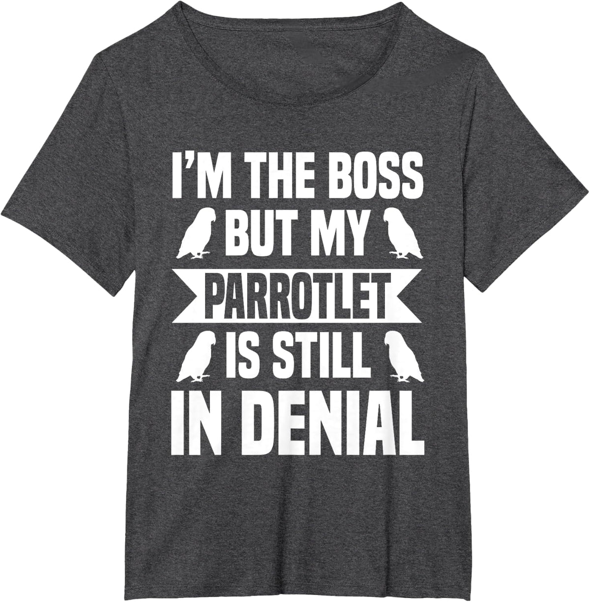 Parrotlet Bird Owner Parrot Breeder Birdkeeper Veterinarian T-Shirt - Dark Heather Grey