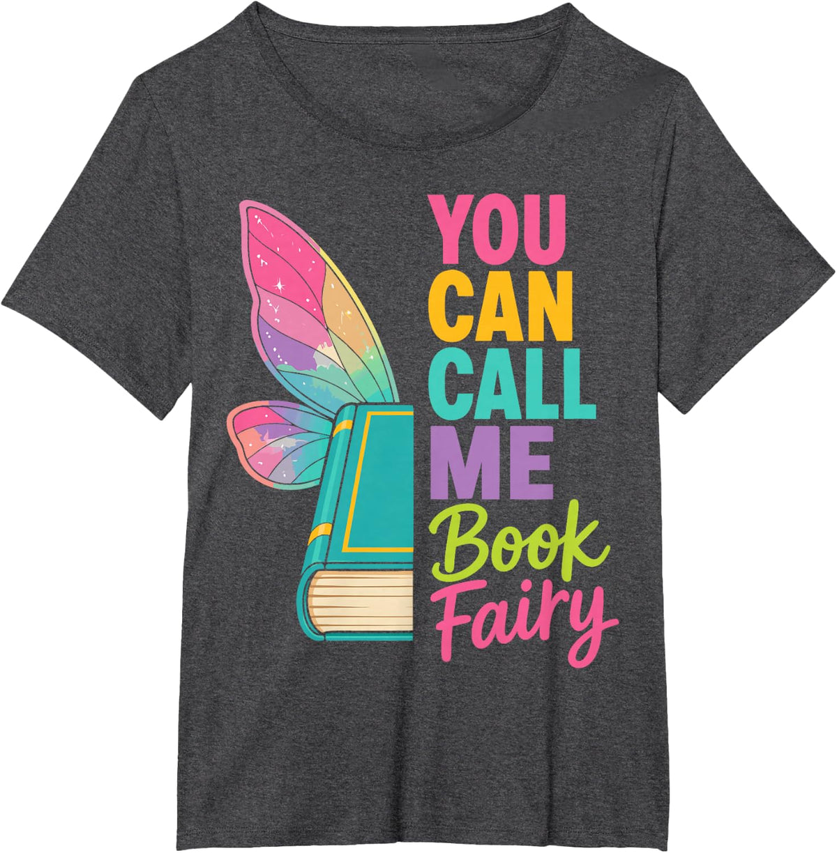 Library Team Book Librarian T-Shirt - Dark Heather Grey
