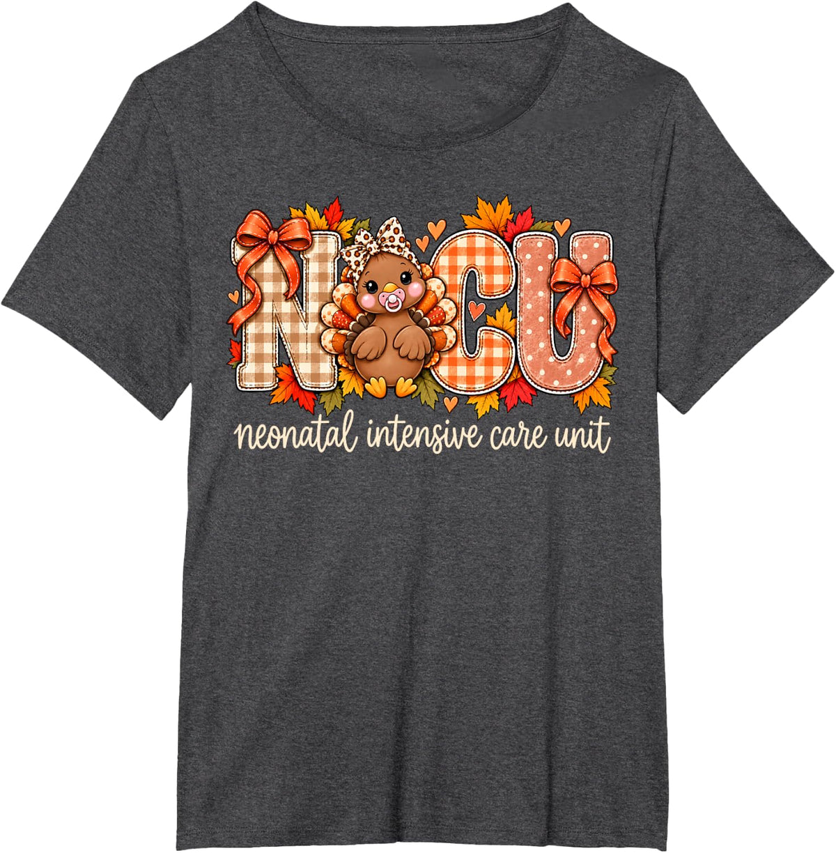 Nursing Women T-Shirt - Dark Heather Grey