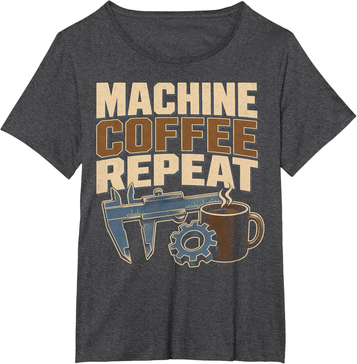 Caliper Gear T-Shirt - Dark Heather Grey