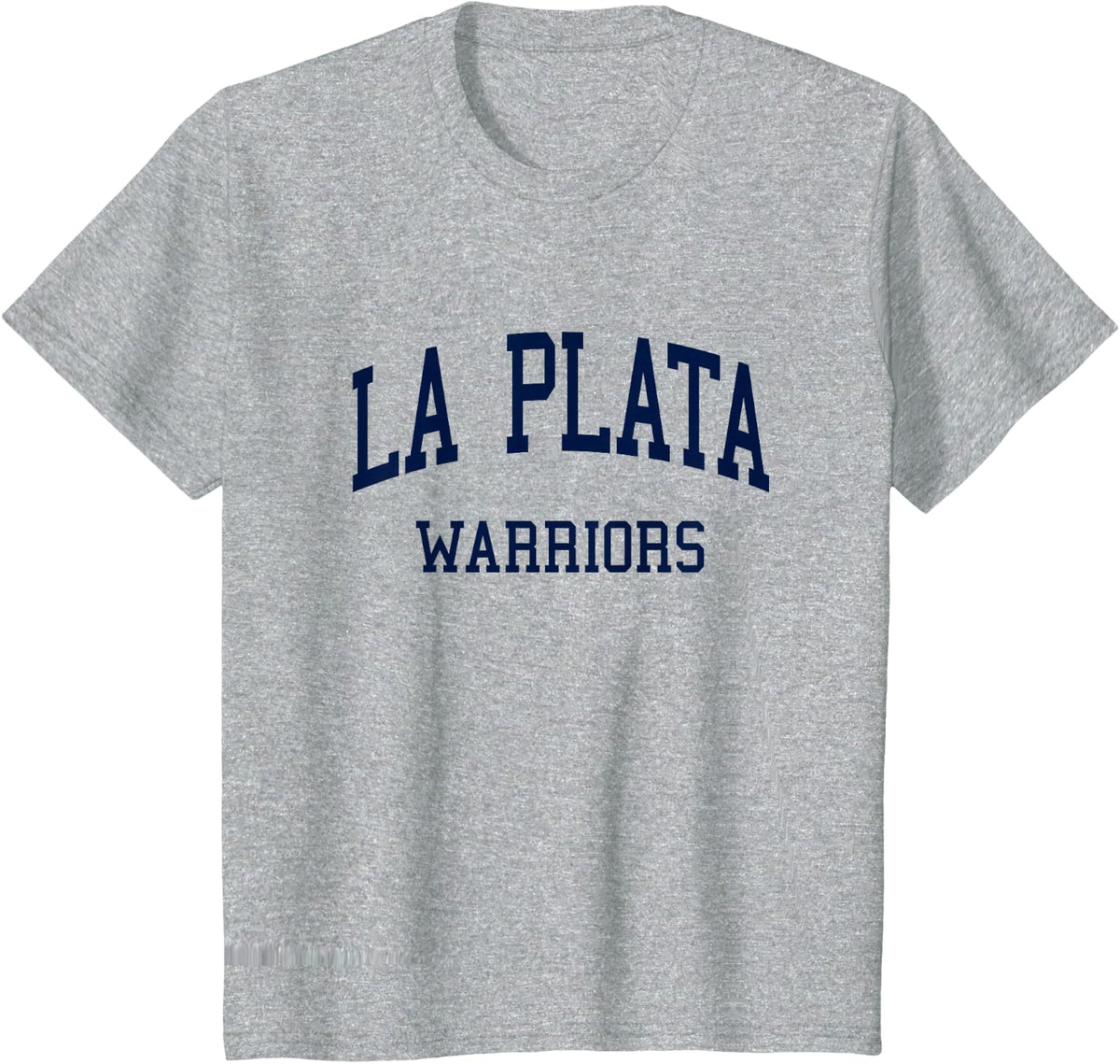 La Plata High School HS La Plata MD Retro T-Shirt - Heather Grey