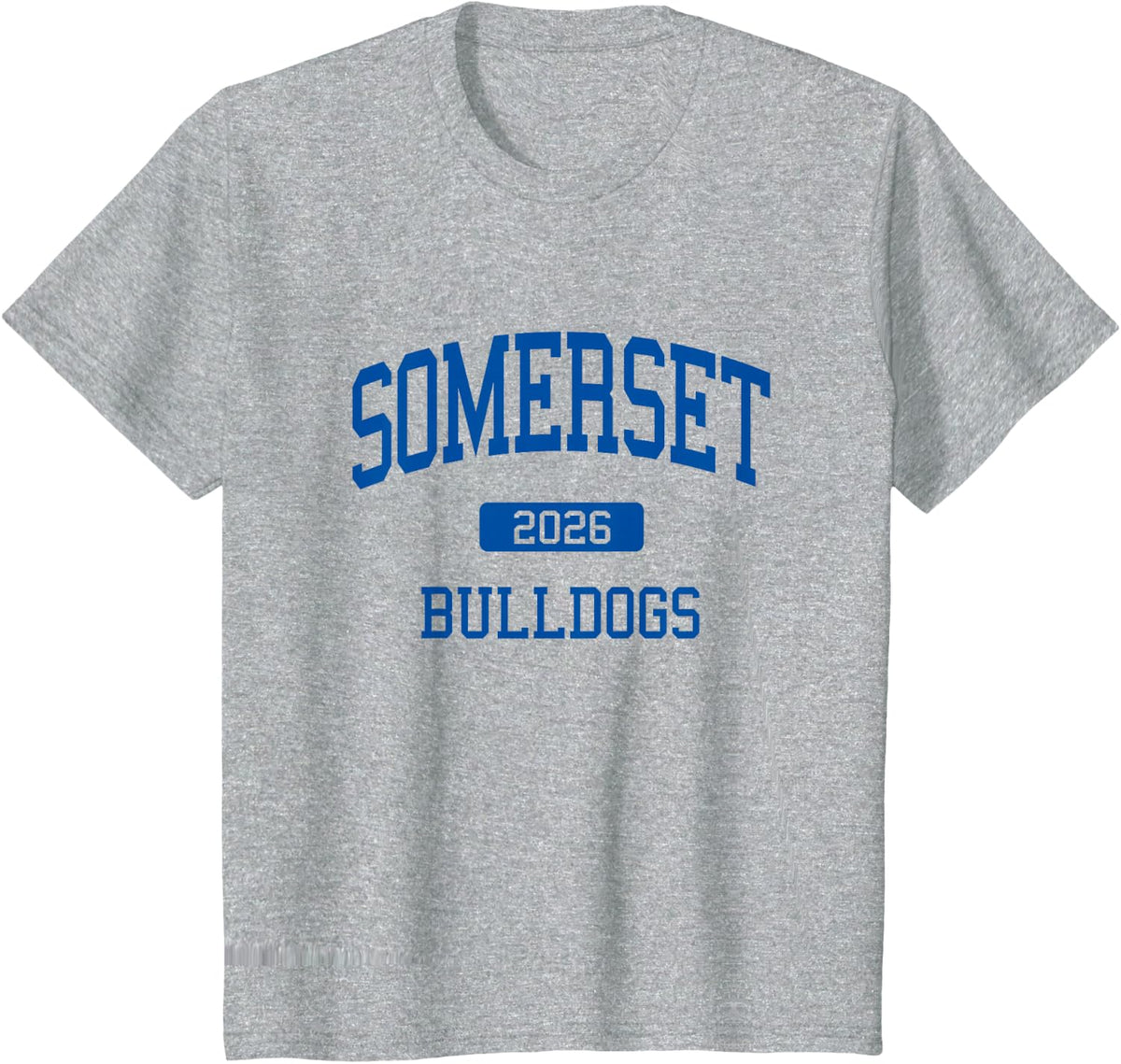 Somerset High School Class of 2026 Somerset TX T-Shirt - Heather Grey